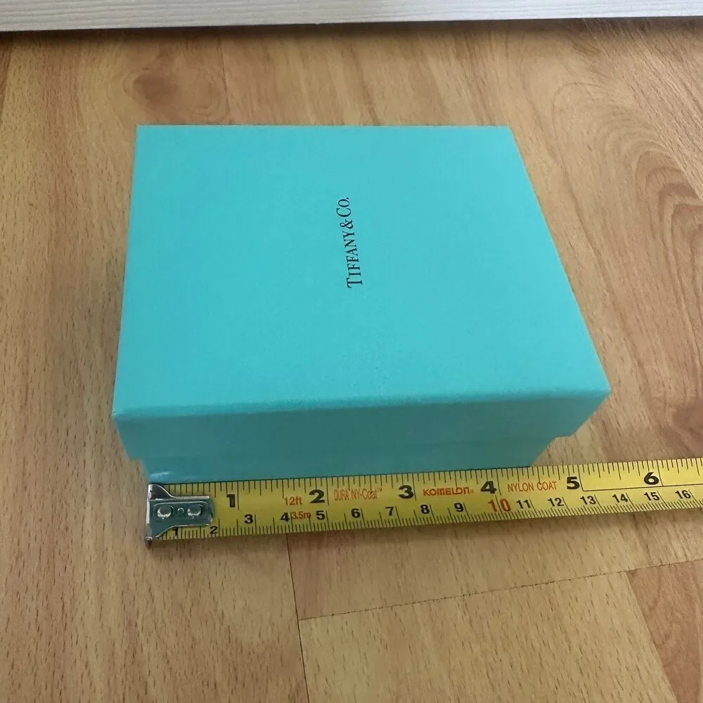 Tiffany & Co EMPTY Gift Box - blue small, L 4.5